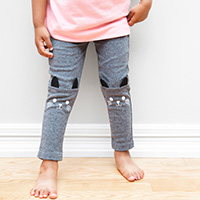 legging gris